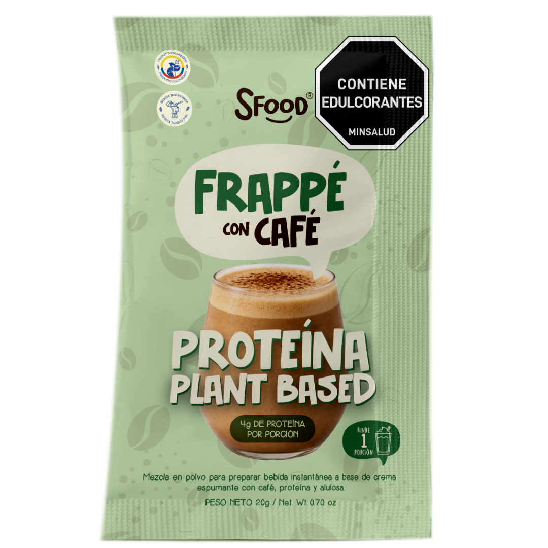 Frappé de Café con Proteína Plant-Based