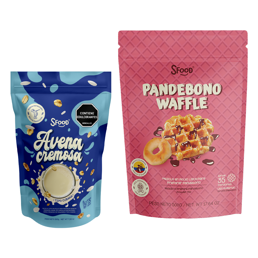 Pandebono + Avena Cubana