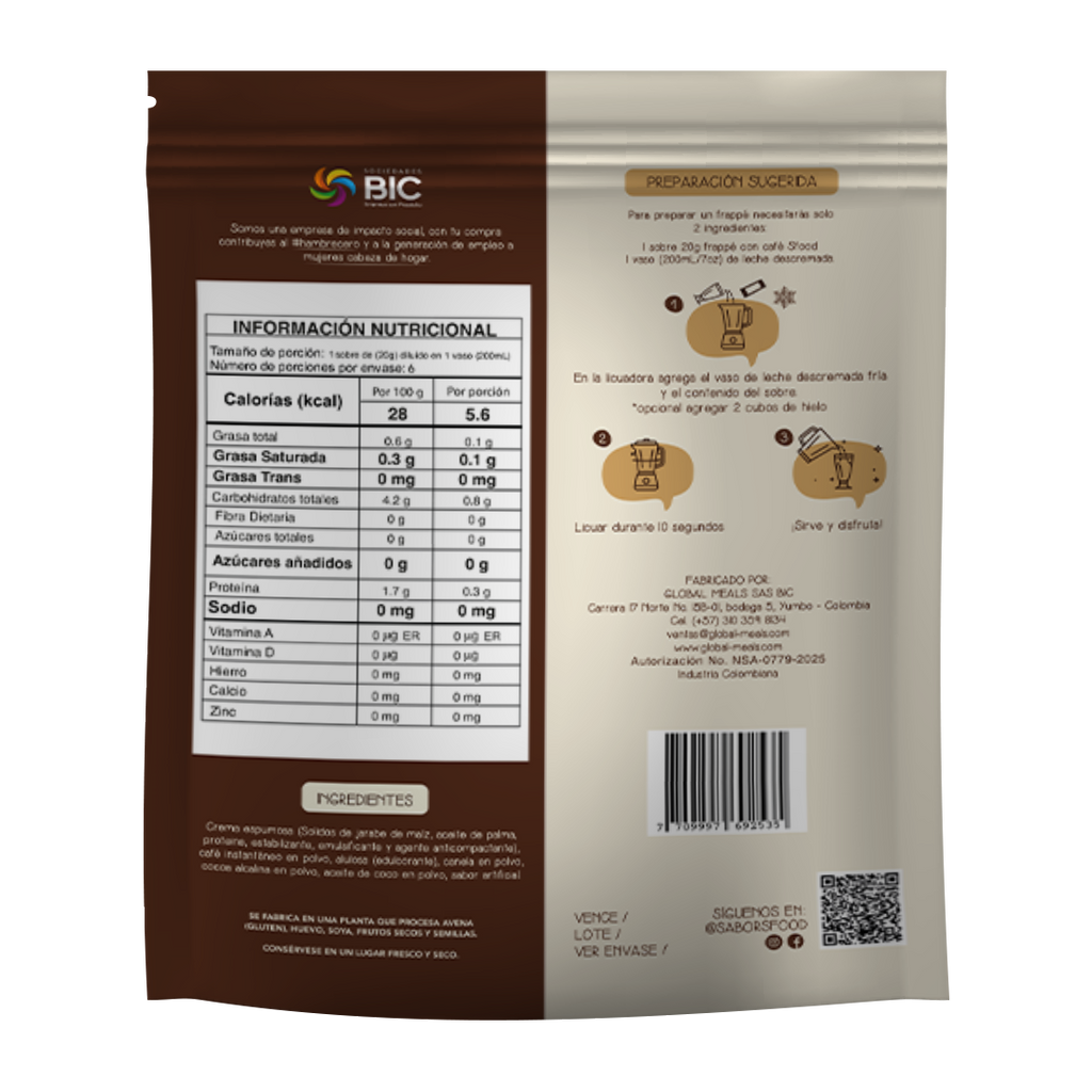 Frappé con Café