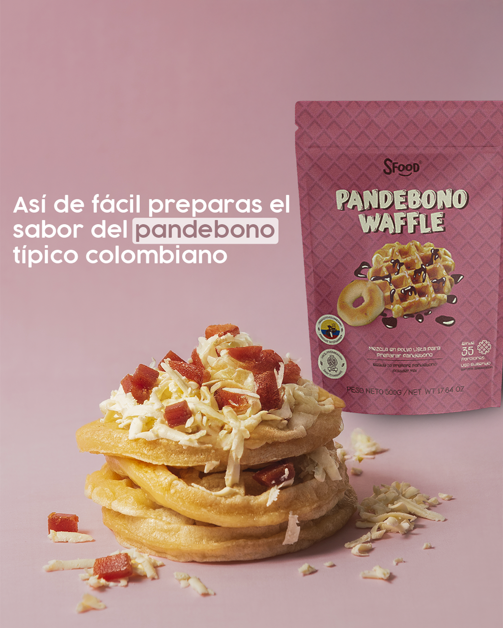 Pandebono + Avena Cubana