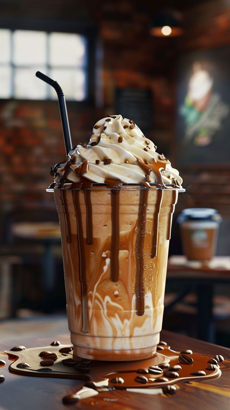 Frappé con Café